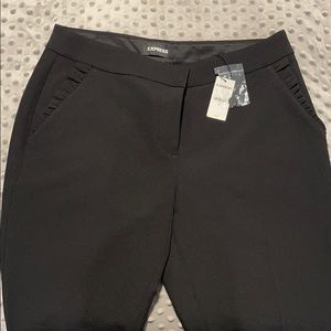 Black Express Columnist Ankle Pants